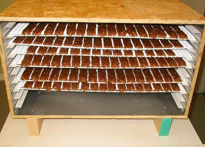 This batch will use 6 racks and should be done in about 7 hours.