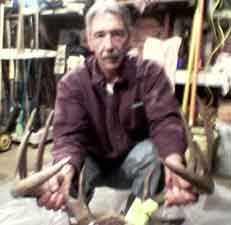 Jim Wold shows off this big buck that was shot by his brother, Steve Wold, in Pepin County